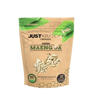 Just Kratom 30 CT Green Maeng Da